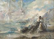 Nicolae Vermont Visul lui Ulise oil painting on canvas